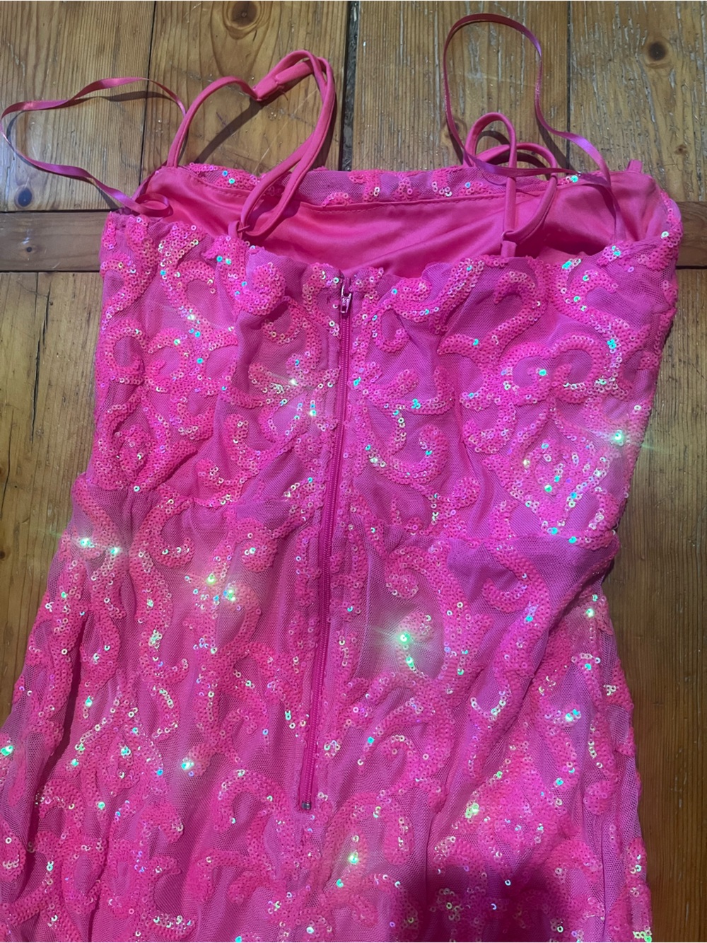 Windsor pink sequin maxi dress